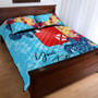 Wallis and Futuna Custom Personalised Quilt Bed Set - Tropical Style