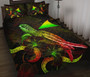 Tokelau Polynesian Quilt Bed Set - Turtle With Blooming Hibiscus Reggae 1