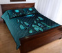 Marshall Islands Polynesian Quilt Bed Set Dreamcatcher Blue 3