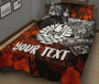 Tahiti Polynesian Personalised Quilt Bed Set - Vintage Polynesian Turtle 2