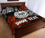 Tahiti Polynesian Personalised Quilt Bed Set - Vintage Polynesian Turtle 3