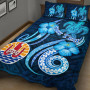 Tahiti Personalised Quilt Bed Set - Turtle and Tribal Tattoo Of Polynesian 5
