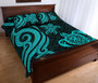 New Caledonia Quilt Bed Set - Turquoise Tentacle Turtle 3