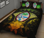 Guam Polynesian Quilt Bed Set Hibiscus Reggae 2
