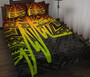 American Samoa Personalised Quilt Bed Sets - Seal With Polynesian Pattern Heartbeat Style (Reggae) 2