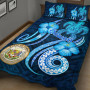 Hawaii Quilt Bed Set -Turtle and Tribal Tattoo Of Polynesian 2