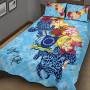Cook Islands Custom Personalised Quilt Bed Set - Tropical Style 5