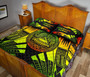 American Samoa Quilt Bed Set - American Samoa Seal Polynesian Reggae Tattoo 5