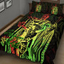 Hawaii Quilt Bed Set - King Of Hawaii With Hawaiian Girls Reggae Version 2