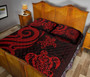 American Samoa Quilt Bed Set - Red Tentacle Turtle 4