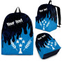 Kosrae Custom Personalised Backpack - Melting Style 1