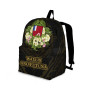 Wallis and Futuna Backpack - Polynesian Gold Patterns Collection 2