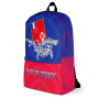 Wallis And Futuna Backpack - Custom Shark With Coat Of Arms 3