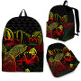 Vanuatu Polynesian Backpack Turtle Hibiscus Reggae 1