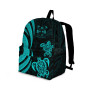 Fiji Backpack - Turquoise Tentacle Turtle Crest 3