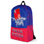 Wallis And Futuna Backpack - Shark With Coat Of Arms 3