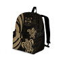 Fiji Backpack - Gold Tentacle Turtle Crest 2