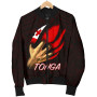 Tonga Bomber Jacket - Tonga In Me (Red) 5