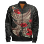 Polynesian Bomber Jacket- Polynesian Tribal Vintage Style 1