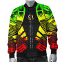 Vanuatu Bomber Jackets - Polynesian Tattoo Reggae 4