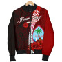 Guam Polynesian Custom Personalised Bomber Jacket - Coat Of Arm With Hibiscus 5