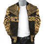 Austral Islands Polynesian Chief Bomber Jacket - Gold Version 3