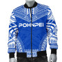 Pohnpei Flag Polynesian Chief Bomber Jacket 4