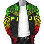 Fiji Polynesian Chief Bomber Jacket - Reggae Version 3