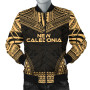 New Caledonia Polynesian Chief Bomber Jacket - Gold Version 1