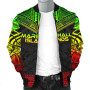 Marshall Islands Polynesian Chief Bomber Jacket - Reggae Version 3