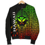 Hawaii Bomber Jacket- Kanaka Maoli Rocket Style (Reggae) 2