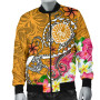 Tahiti Bomber Jacket - Turtle Plumeria (Gold) 4