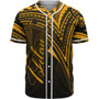 Tokelau Baseball Shirt - Gold Color Cross Style