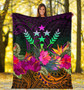 Kosrae Premium Blanket - Summer Hibiscus 5