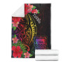 Tuvalu Premium Blanket - Tropical Hippie Style 7