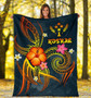 Kosrae Polynesian Premium Blanket - Legend of Kosrae (Blue) 5