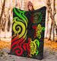 Palau Premium Blanket - Reggae Tentacle Turtle 4