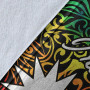 Nauru Premium Blanket - Rainbow Polynesian Pattern 8
