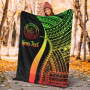 Palau Custom Personalised Premium Blanket - Reggae Polynesian Tentacle Tribal Pattern Crest 5
