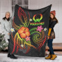 Pohnpei Polynesian Premium Blanket - Legend of Pohnpei (Reggae) 5