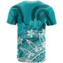 Fiji T-Shirt - Turtle Around Flower 2