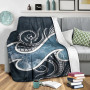 Kosrae Islands Polynesian Premium Blanket - Ocean Style 3