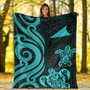 Tokelau Premium Blanket - Turquoise Tentacle Turtle 2