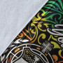 Samoa Custom Personalised Premium Blanket - Rainbow Polynesian Pattern 8