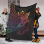 Kosrae State Premium Blanket - Butterfly Polynesian Style 2