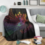 Kosrae State Premium Blanket - Butterfly Polynesian Style 6