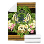 Palau Premium Blanket - Polynesian Gold Patterns Collection 5