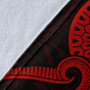 Samoa Polynesian Premium Blanket - Red Tentacle Turtle 8