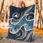 Tokelau Polynesian Premium Blanket - Ocean Style 5