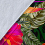 Tuvalu Premium Blanket - Summer Hibiscus 8